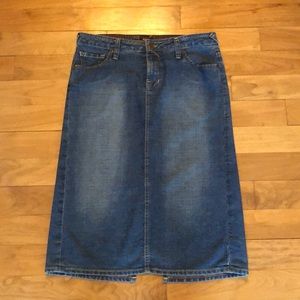 NWT Von Dutch Originals Denim Skirt- Size Medium